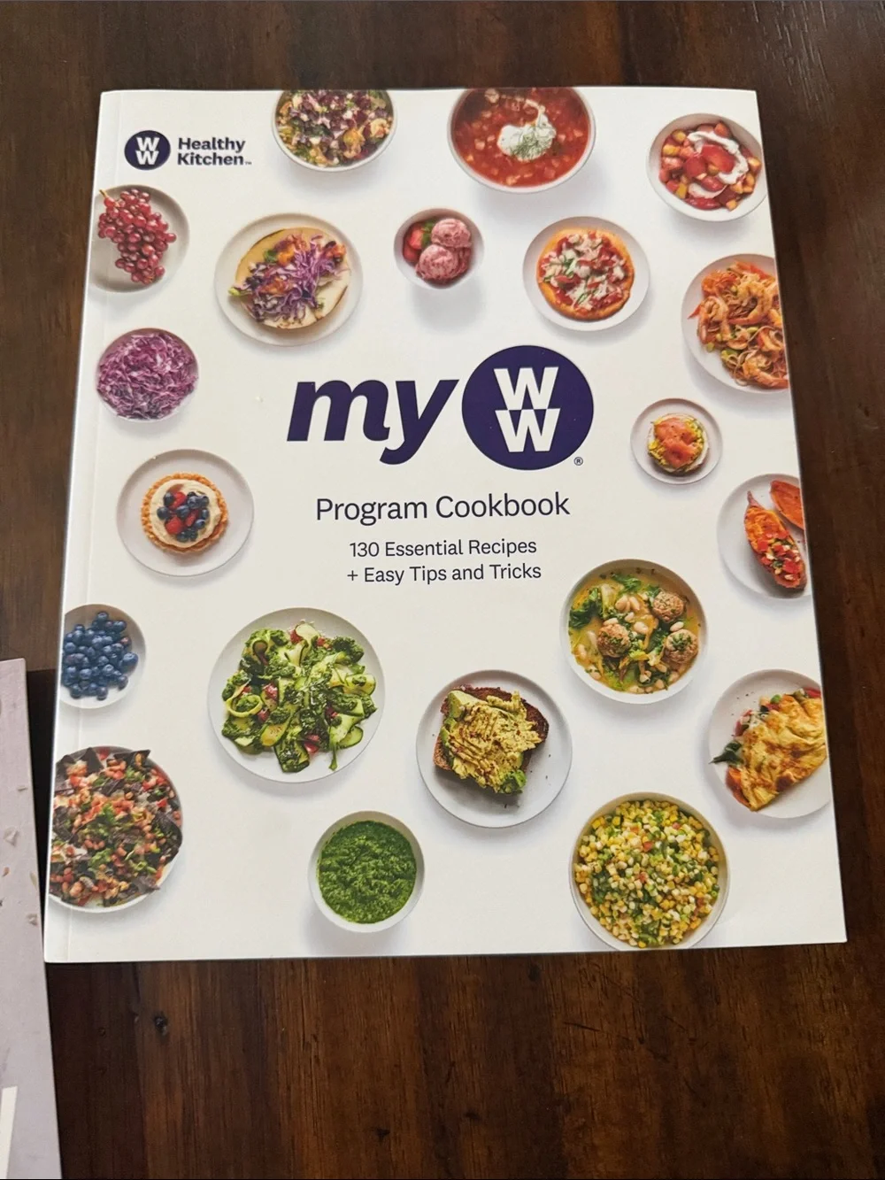Weight Watchers New Complete Cookbook — White & Red Cover